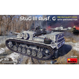 MiniArt MiniArt - StuG III Ausf. G Feb 1943 Alkett Prod. with Winterketten - 1:35