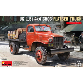 MiniArt MiniArt - U.S. 1,5t 4x4 G506 Flatbed Truck - 1:35