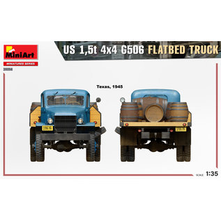 MiniArt U.S. 1,5t 4x4 G506 Flatbed Truck - 1:35