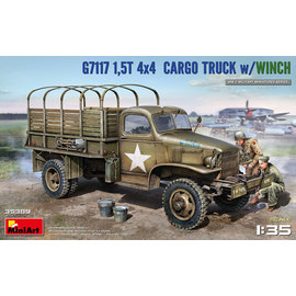 MiniArt MiniArt - U.S. 1,5t 4x4 G7117 Cargo Truck w/Winch - 1:35