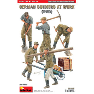 MiniArt R.A.D. German Soldiers at work - Special Edition - 1:35