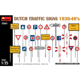 MiniArt MiniArt - Dutch Traffic Signs 1930-40's - 1:35