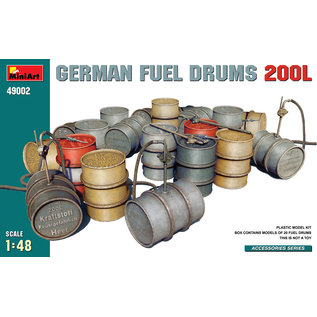 MiniArt German Fuel Drums - 1:48