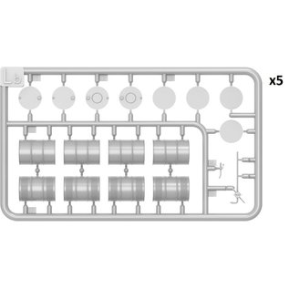 MiniArt U.S. Fuel Drums 55 Gal. - 1:48