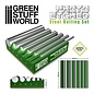 Green Stuff World Steel rolling set for PE-Parts - Rollstangen für Ätzteile