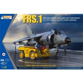 Kinetic Kinetic - Harrier FRS.1 Falklands 40th Anniversary (includes Royal Navy Tow Tractor) - 1:48