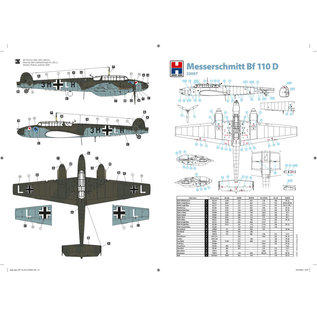 Hobby 2000 Messerschmitt Bf 110D - 1:32