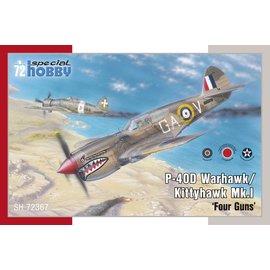 Special Hobby Special Hobby - Curtiss P-40D Warhawk/Kittyhawk Mk.I "Four Guns" - 1:72