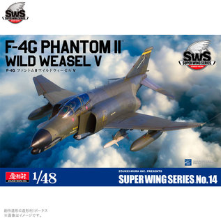 Zoukei-Mura McDonnell Douglas F-4G Phantom II "Wild Weasel" - 1:48