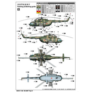 Trumpeter Mil Mi-8MT Hip-H - 1:48