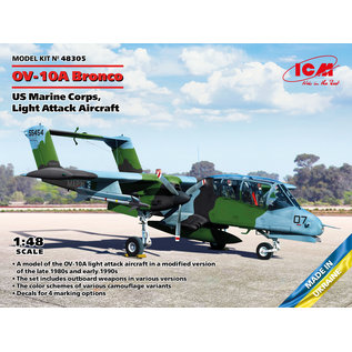 ICM Rockwell OV-10A Bronco - US Marine Corps, Light Attack Aircraft - 1:48