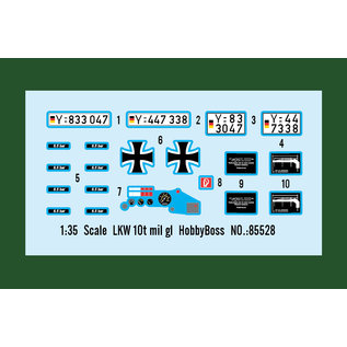 HobbyBoss MAN KAT1 LKW 10t mil gl - 1:35