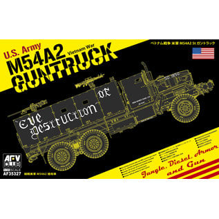 AFV-Club U.S. Army M54A2 5-ton Gun truck "Eve of Destruction" - 1:35