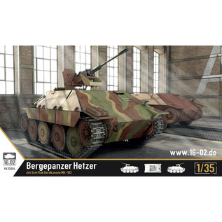 Customscale/16.02 Bergepanzer Hetzer mit 3cm Flak Bordkanone MK-103 - 1:35