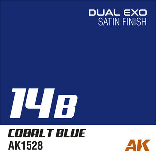 AK Interactive Dual Exo 14B - Cobalt Blue