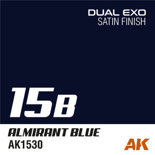 AK Interactive Dual Exo 15B - Almirant Blue