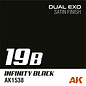 AK Interactive Dual Exo 19B - Infinity Black