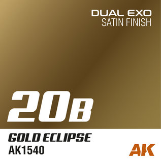 AK Interactive Dual Exo 20B - Gold Eclipse