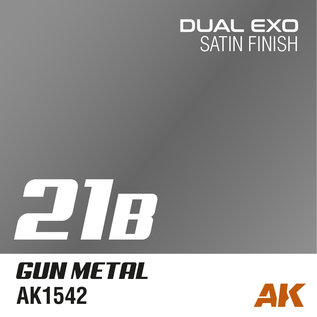 AK Interactive Dual Exo 21B - Gun Metal
