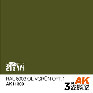 AK Interactive RAL 6003 Olivgrün opt.1