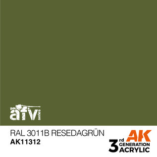 AK Interactive RAL 6011B Resedagrün