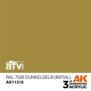 AK Interactive RAL 7028 Dunkelgelb (Initial)