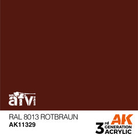 AK Interactive AK Interactive - RAL 8013 Rotbraun