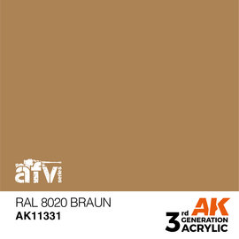 AK Interactive AK Interactive - RAL 8020 Braun