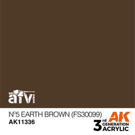 AK Interactive AK Interactive - Nº5 Earth Brown (FS30099)