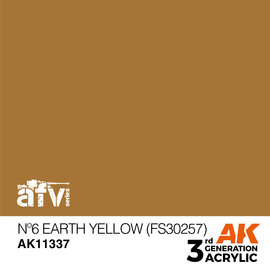 AK Interactive AK Interactive - Nº6 Earth Yellow (FS30257)