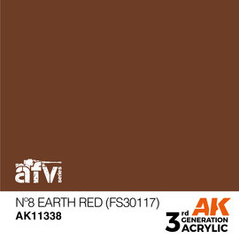 AK Interactive AK Interactive - Nº8 Earth Red (FS30117)