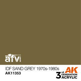 AK Interactive AK Interactive - IDF Sand Grey 1970s-1980s