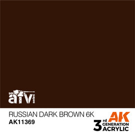 AK Interactive AK Interactive - Russian Dark Brown 6K
