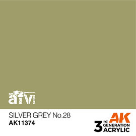 AK Interactive AK Interactive - Silver Grey No.28
