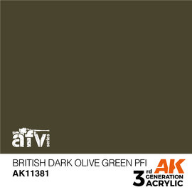 AK Interactive AK Interactive - British Dark Olive Green PFI