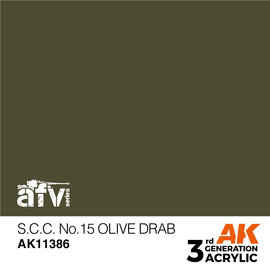AK Interactive AK Interactive - S.C.C. No.15 Olive Drab