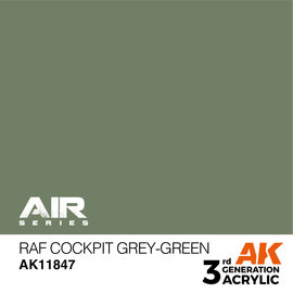 AK Interactive AK Interactive - RAF Cockpit Grey-Green