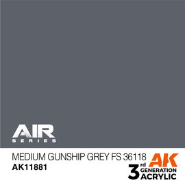 AK Interactive AK Interactive - Medium Gunship Grey FS 36118