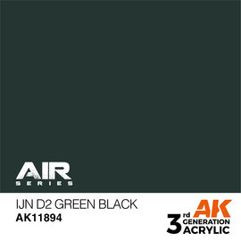 AK Interactive AK Interactive - IJN D2 Green Black