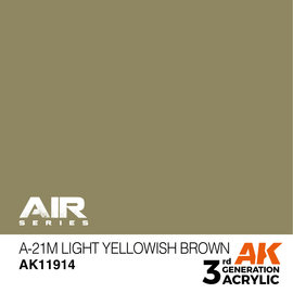 AK Interactive AK Interactive - A-21m Light Yellowish Brown