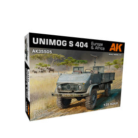 AK Interactive AK Interactive - Unimog 404 S Europe & Africa - 1:35