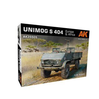 AK Interactive Unimog 404 S Europe & Africa - 1:35