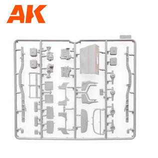 AK Interactive Unimog 404 S Europe & Africa - 1:35