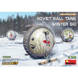 MiniArt MiniArt - Soviet Ball Tank with Winter Ski - with Interior - 1:35