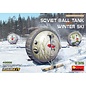 MiniArt Soviet Ball Tank with Winter Ski - with Interior - 1:35