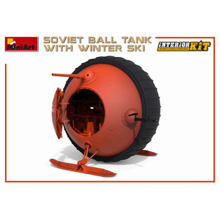 MiniArt Soviet Ball Tank with Winter Ski - with Interior - 1:35