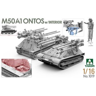 TAKOM M50A1 ONTOS w/Interior - 1:16