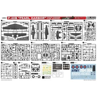 Great Wall Hobby  Curtiss P-40B Warhawk "Pearl Harbor" 1941 - 1:32