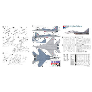 Hobby 2000 Mikojan-Gurewitsch MiG-29 - Polish Air Force - 1:48