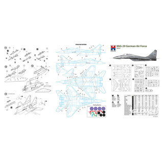 Hobby 2000 Mikojan-Gurewitsch MiG-29 - German Air Force - 1:48